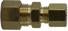 3/8” X 5/16” Lead Free Brass Compression Reducing Union