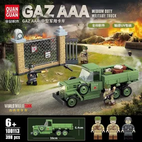 398 PCS QuanGuan 100113 Soviet UnionGAZ AAA - Medium Duty MilitaryTruck