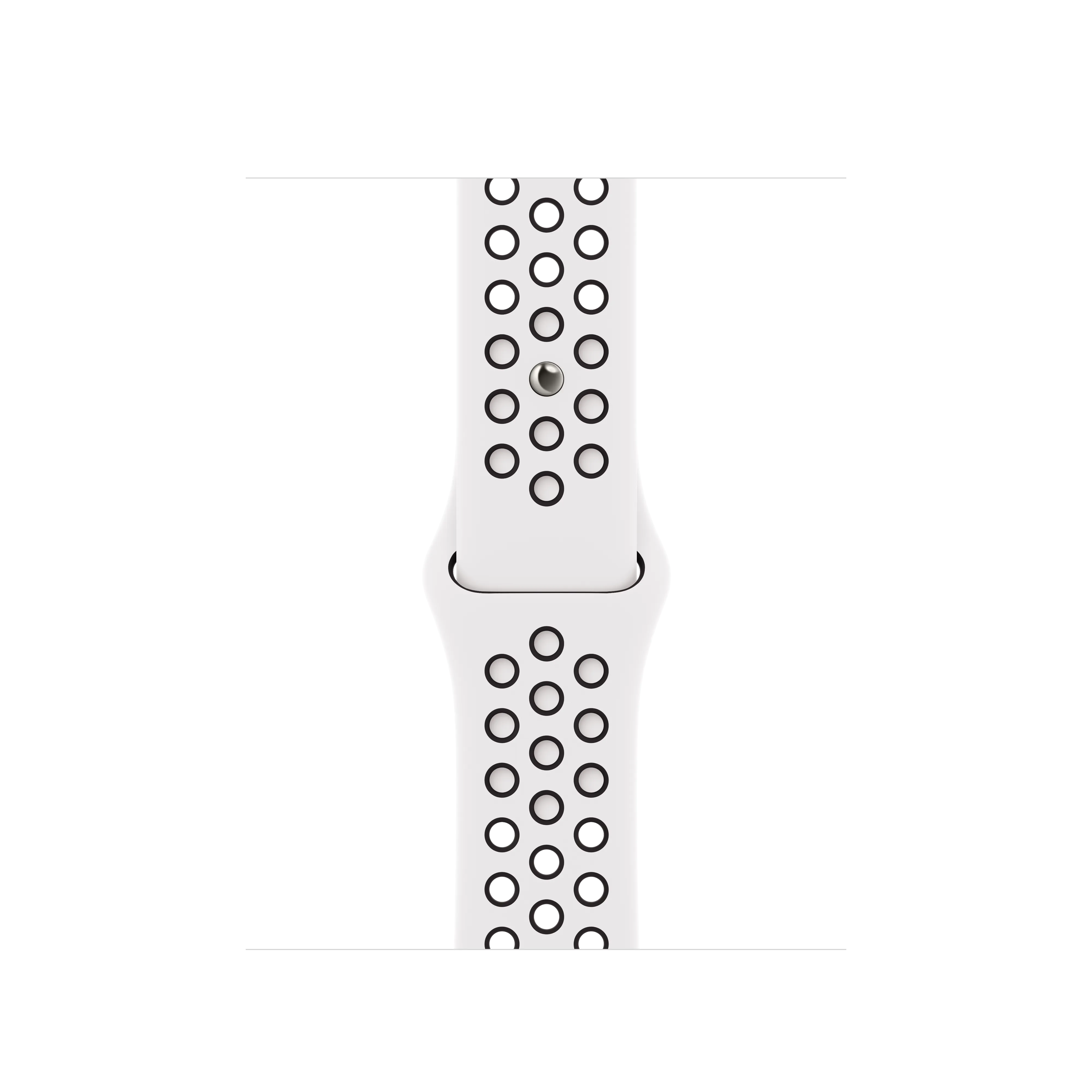 41mm Summit White/Black Nike Sport Band