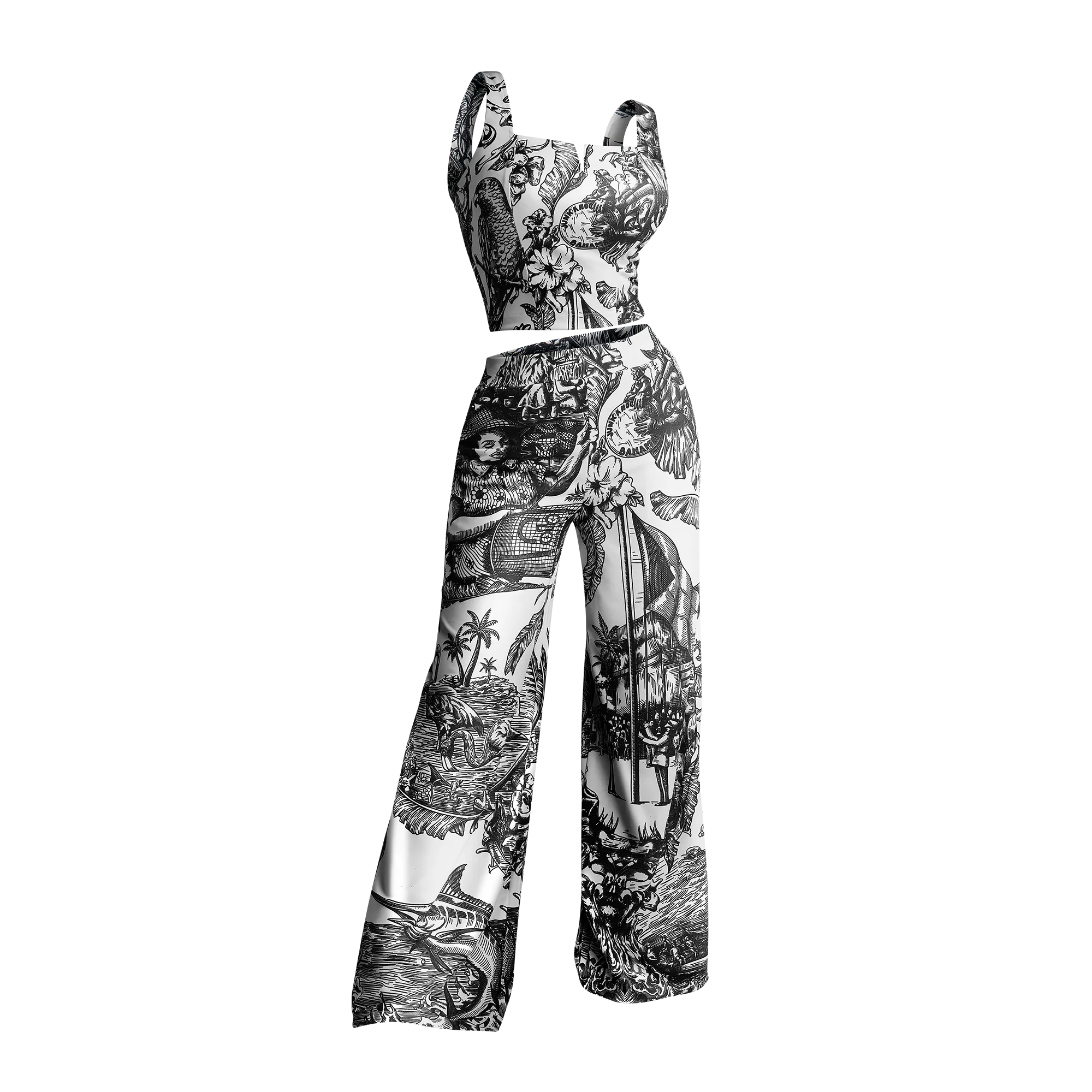 50TH INDEPENDENCE BOHO SET-MONOCHROME
