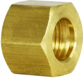 5/8” Lead Free Brass Compression Nut
