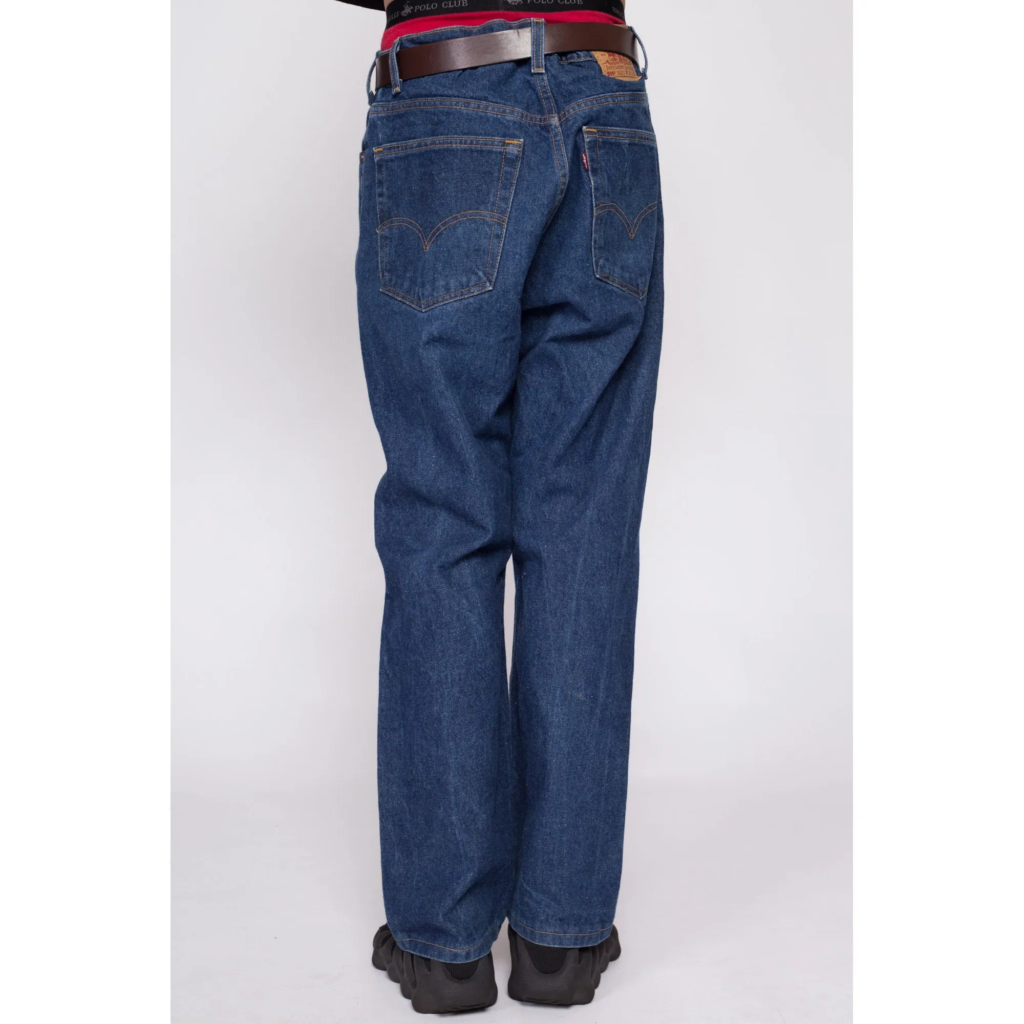 90s Levi's 505 Dark Wash Jeans - 38x30