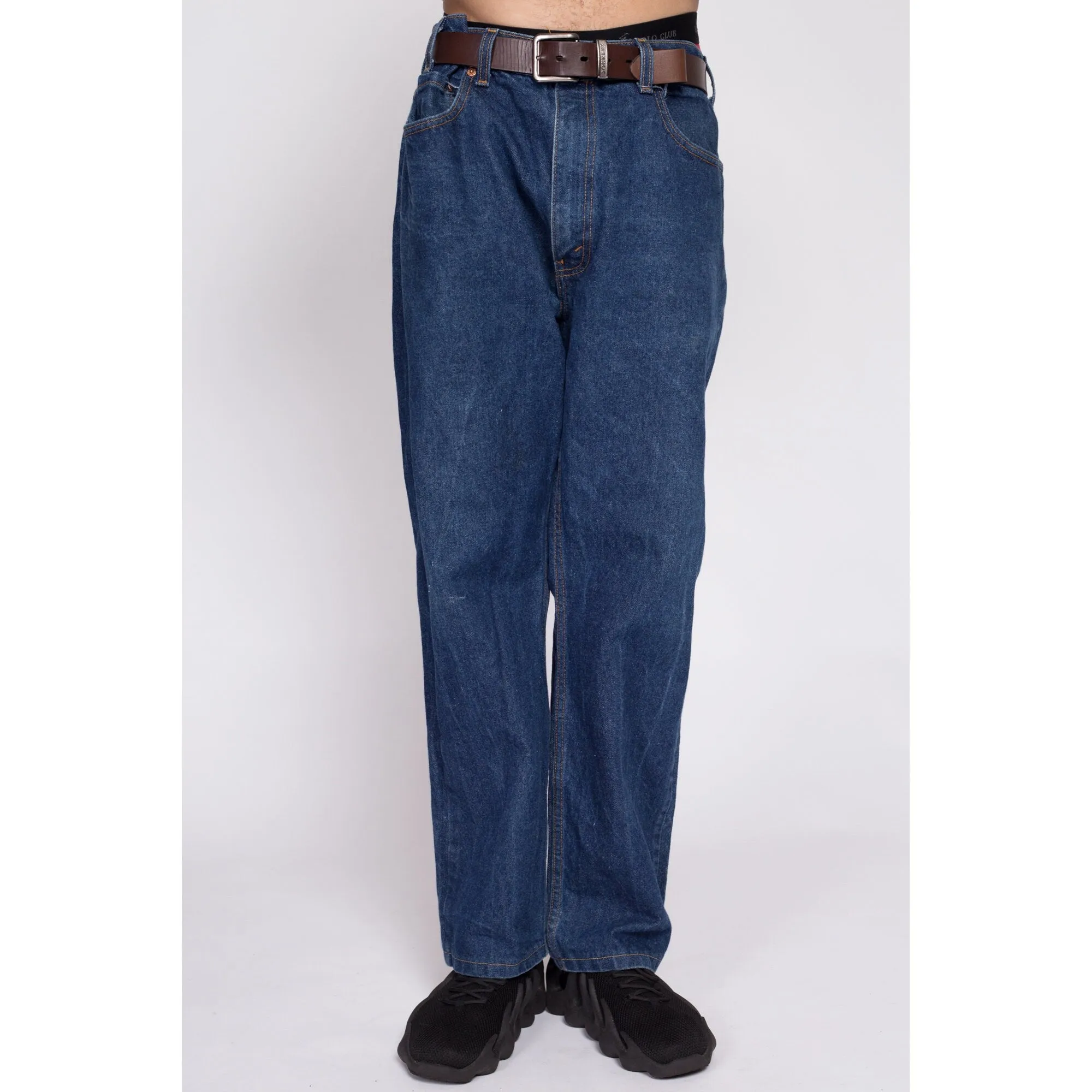 90s Levi's 505 Dark Wash Jeans - 38x30