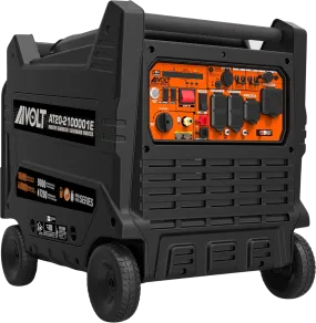 Aivolt 8000W/10000W Generator Dual Fuel Inverter 50 Amp Remote Electric Start New
