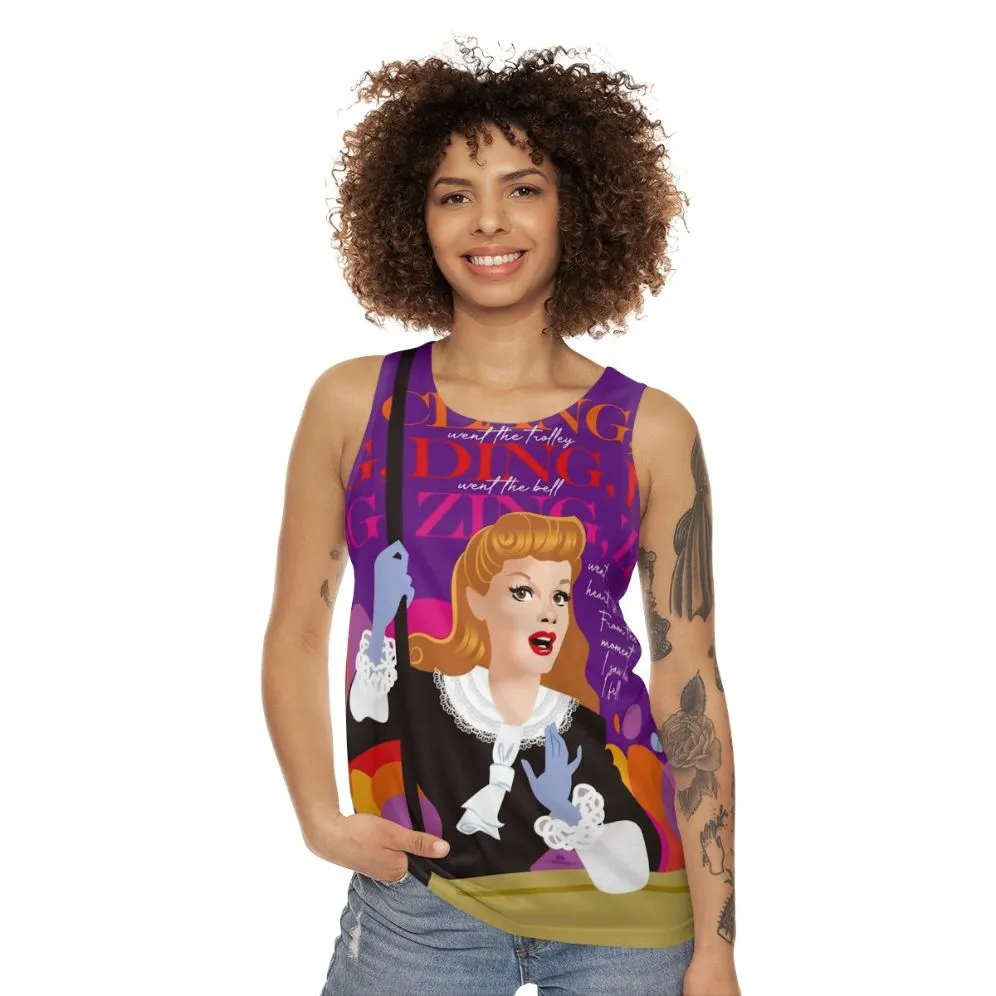 Alejandro Mogollo Art Trolley Unisex Tank Top