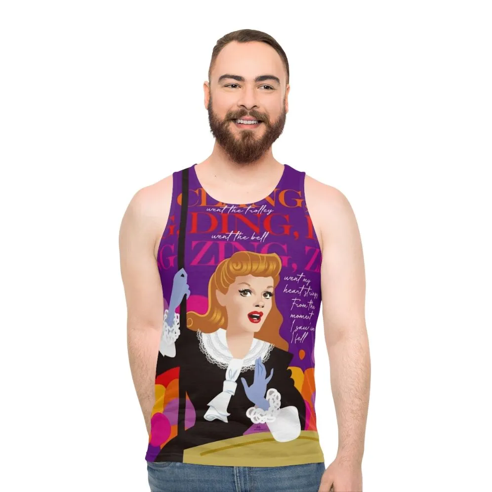 Alejandro Mogollo Art Trolley Unisex Tank Top