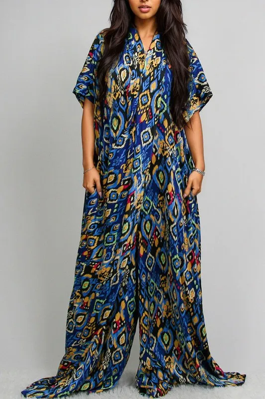 ATHINA LUXE DRAPE DOWN LOOSE FIT JUMPSUIT