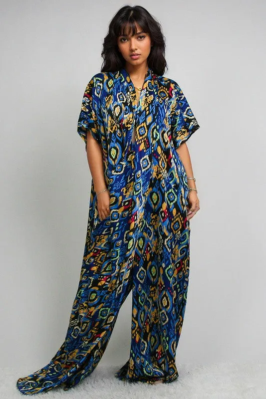 ATHINA LUXE DRAPE DOWN LOOSE FIT JUMPSUIT