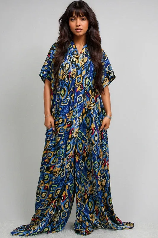 ATHINA LUXE DRAPE DOWN LOOSE FIT JUMPSUIT