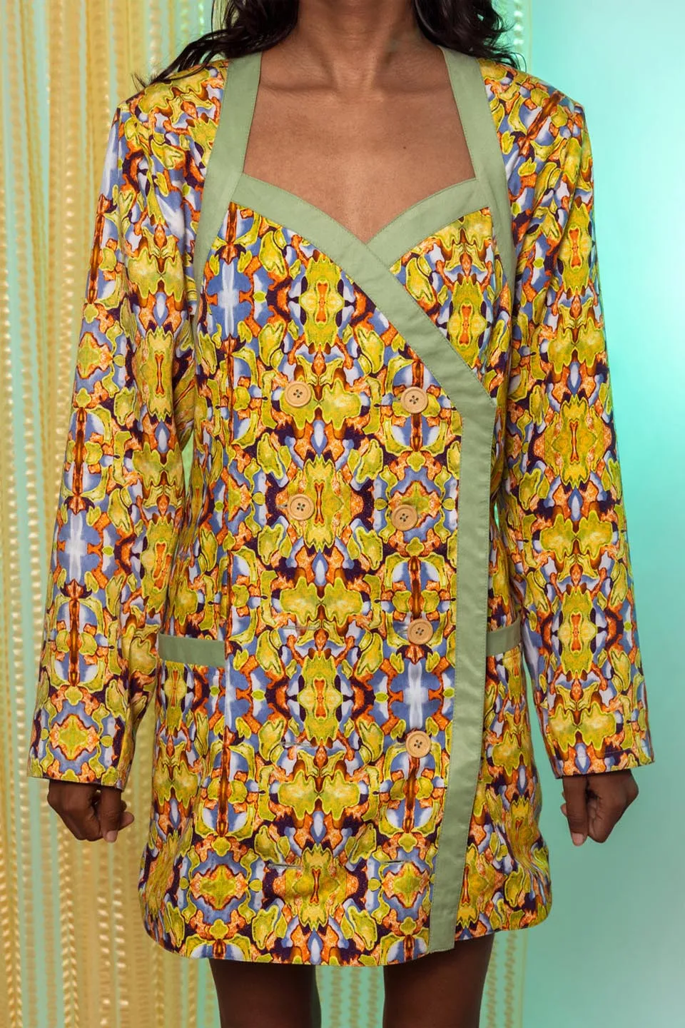 Baroque Blazer Dress