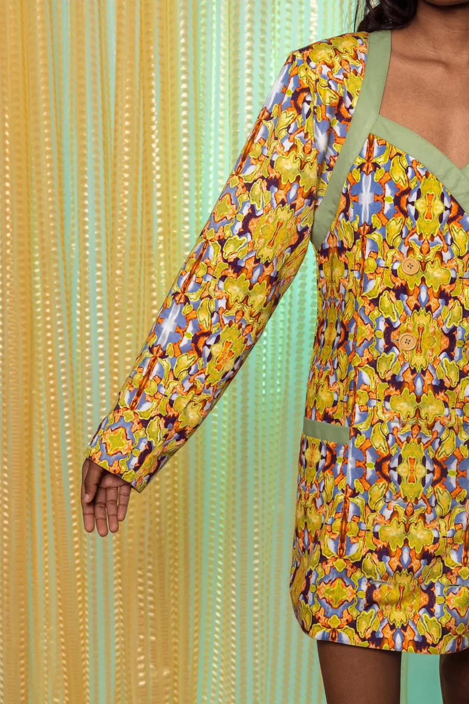 Baroque Blazer Dress