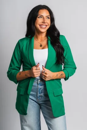 Boyfriend blazer green