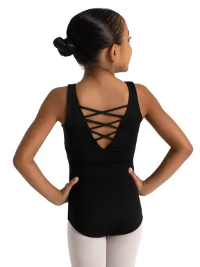 CAPEZIO SE1027C LACE BACK TANK LEOTARD