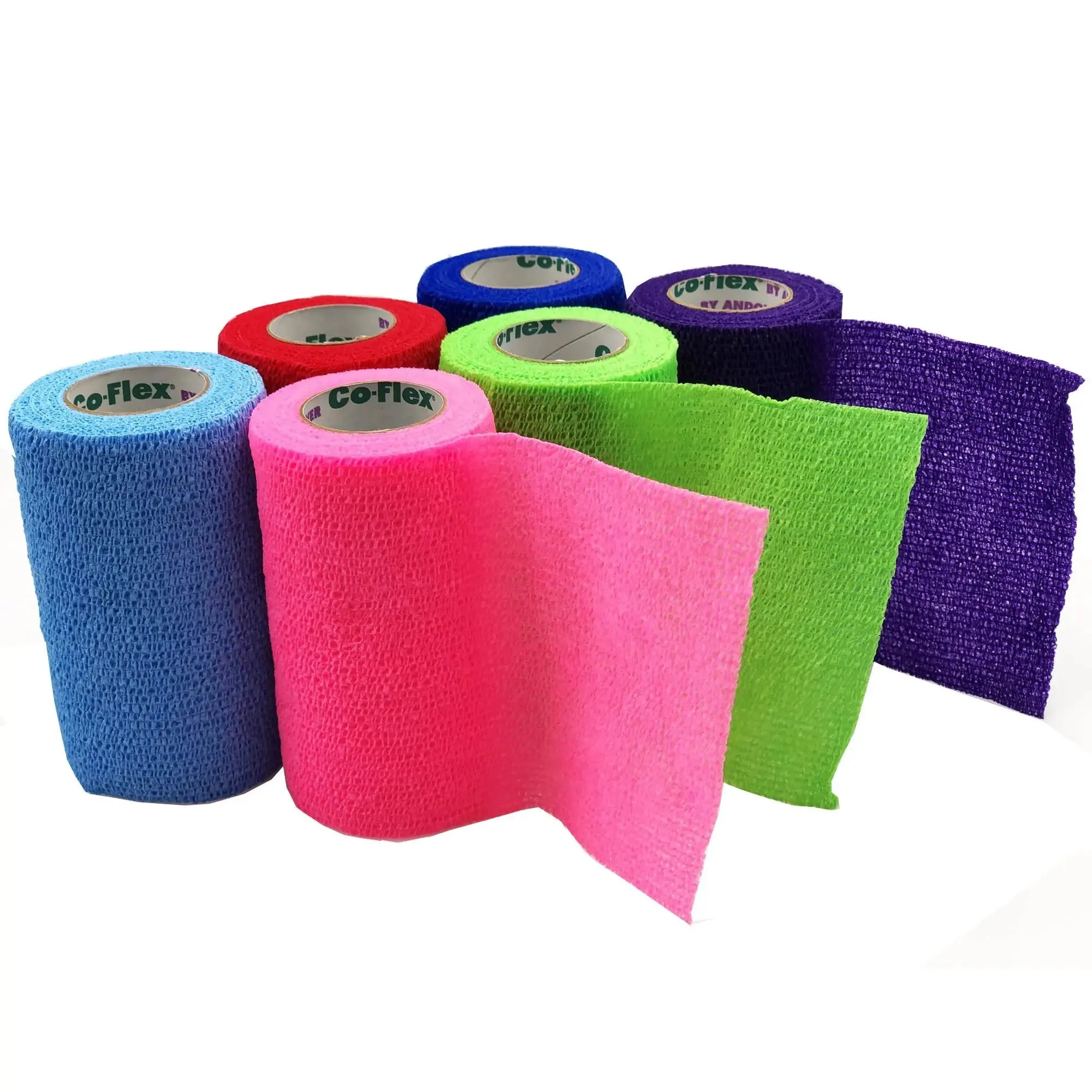 CoFlex® Self-adherent Closure Cohesive Bandage, 4 Inch x 5 Yard