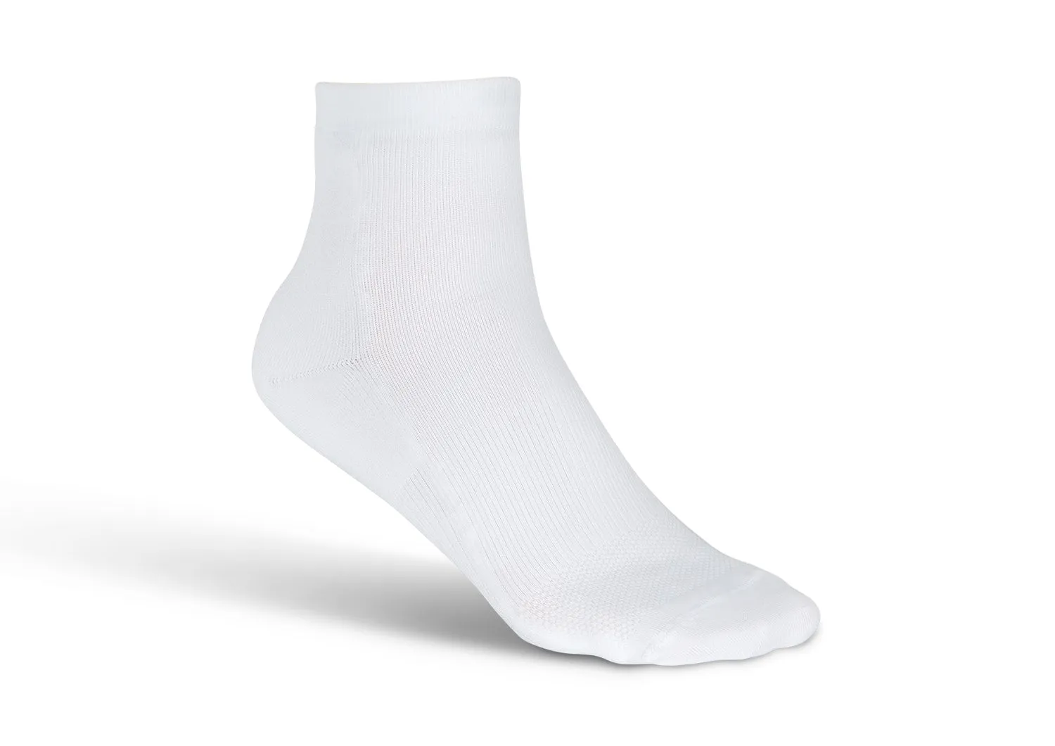 Compression Ankle Sock 20-30 mmHg - White