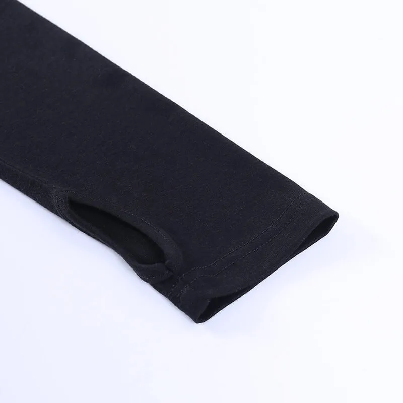Cover Face Bodycon Short Dress