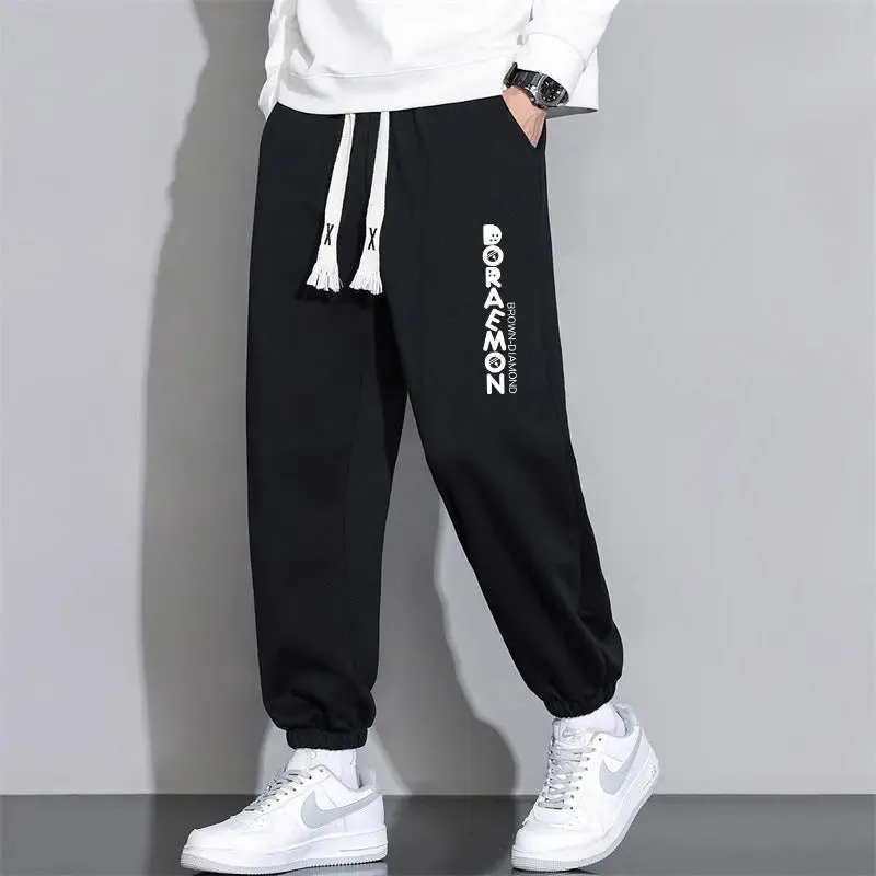 Cropped Casual Loose Long Pants