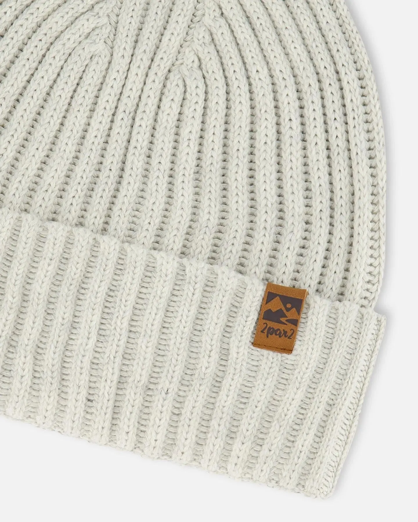 Cuffed Knit Hat Off-White