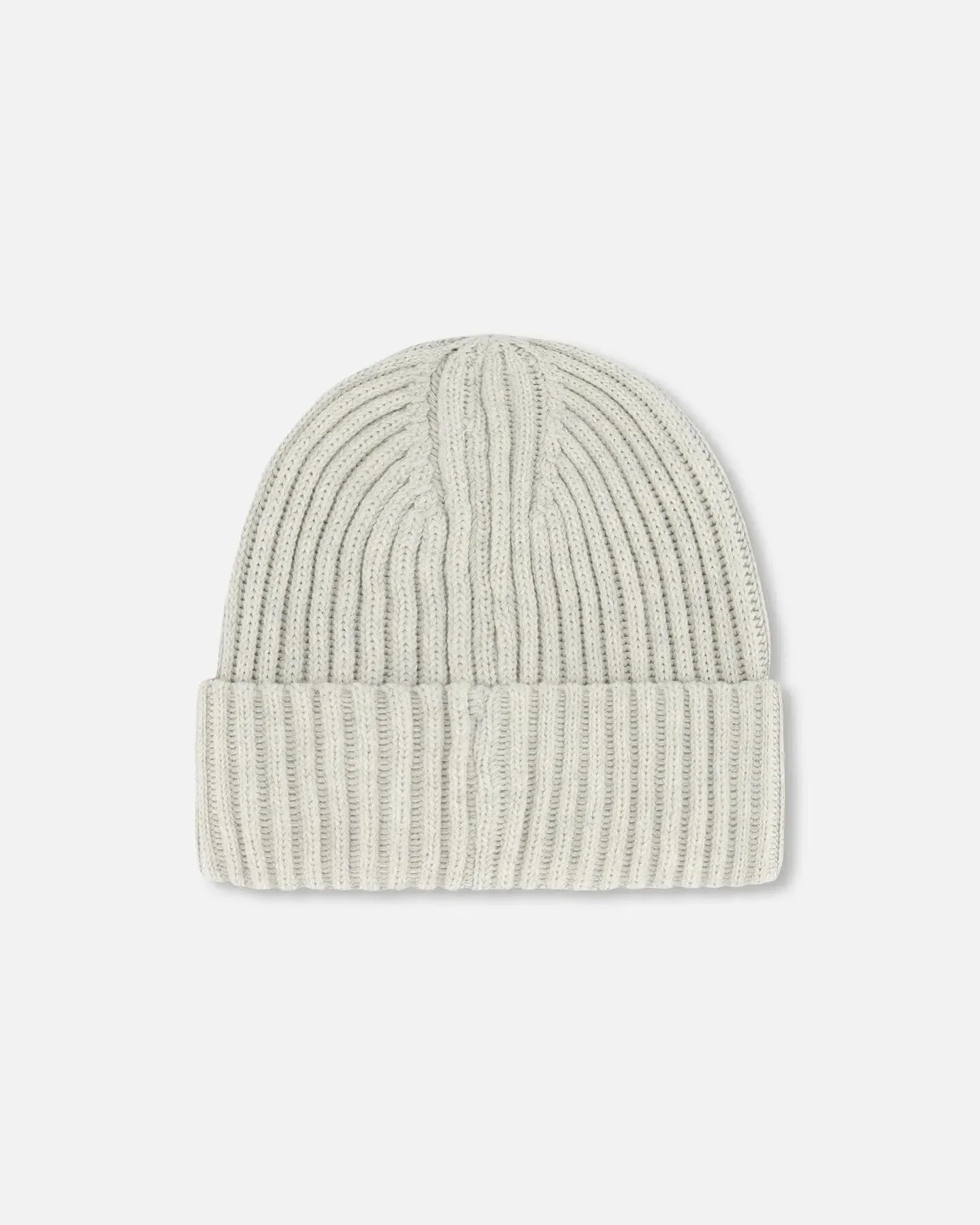 Cuffed Knit Hat Off-White