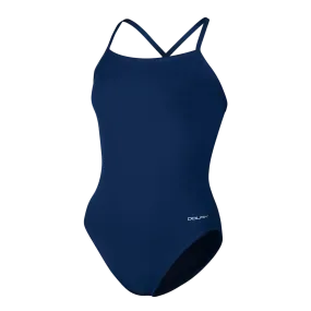 Dolfin Graphlite Solid Navy Cross Back