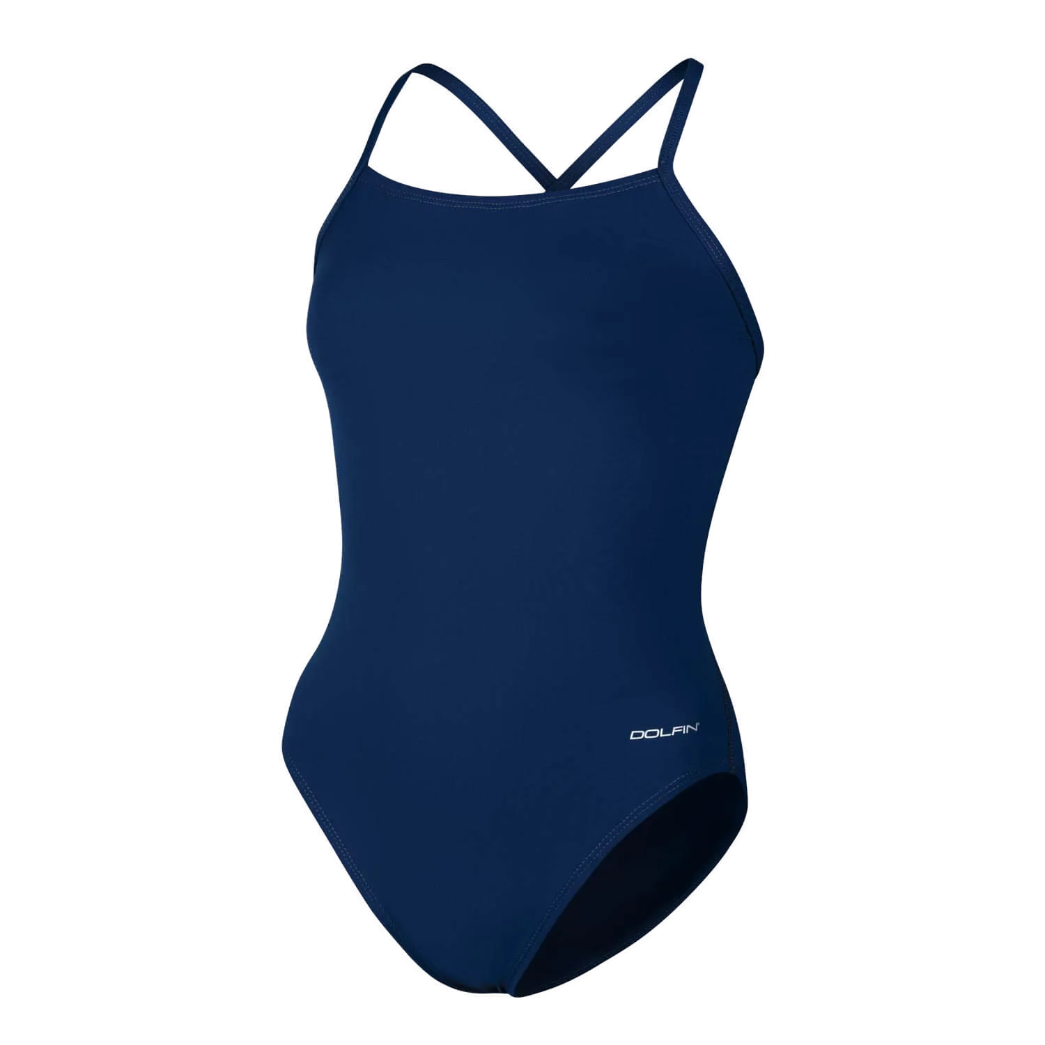 Dolfin Graphlite Solid Navy Cross Back