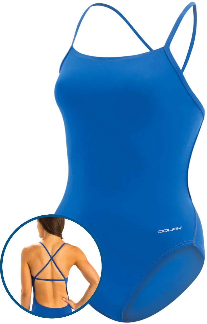 Dolfin Graphlite Solid Royal Cross Back