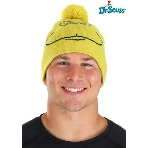 Dr Seuss The Grinch Green Knit Hat