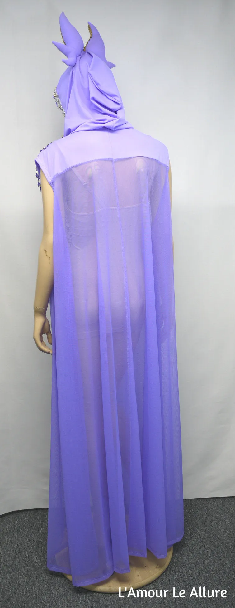 Espeon Inspired Ear Cape Robe Cosplay Dance