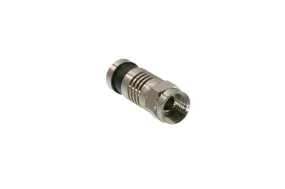 F Compression Connector,  Male,  75 Ohm,  10 Pack - (0406-6CSQSTP)