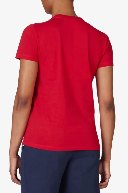 Fila Women's Classic Logo Short Sleeve T-Shirt