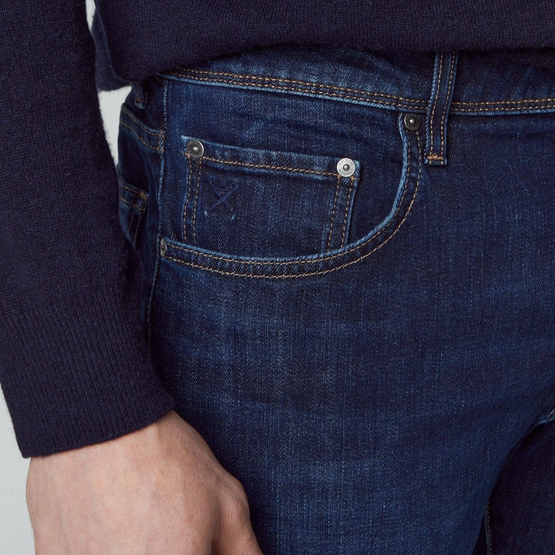 Hackett Vintage Wash Slim Fit Jeans
