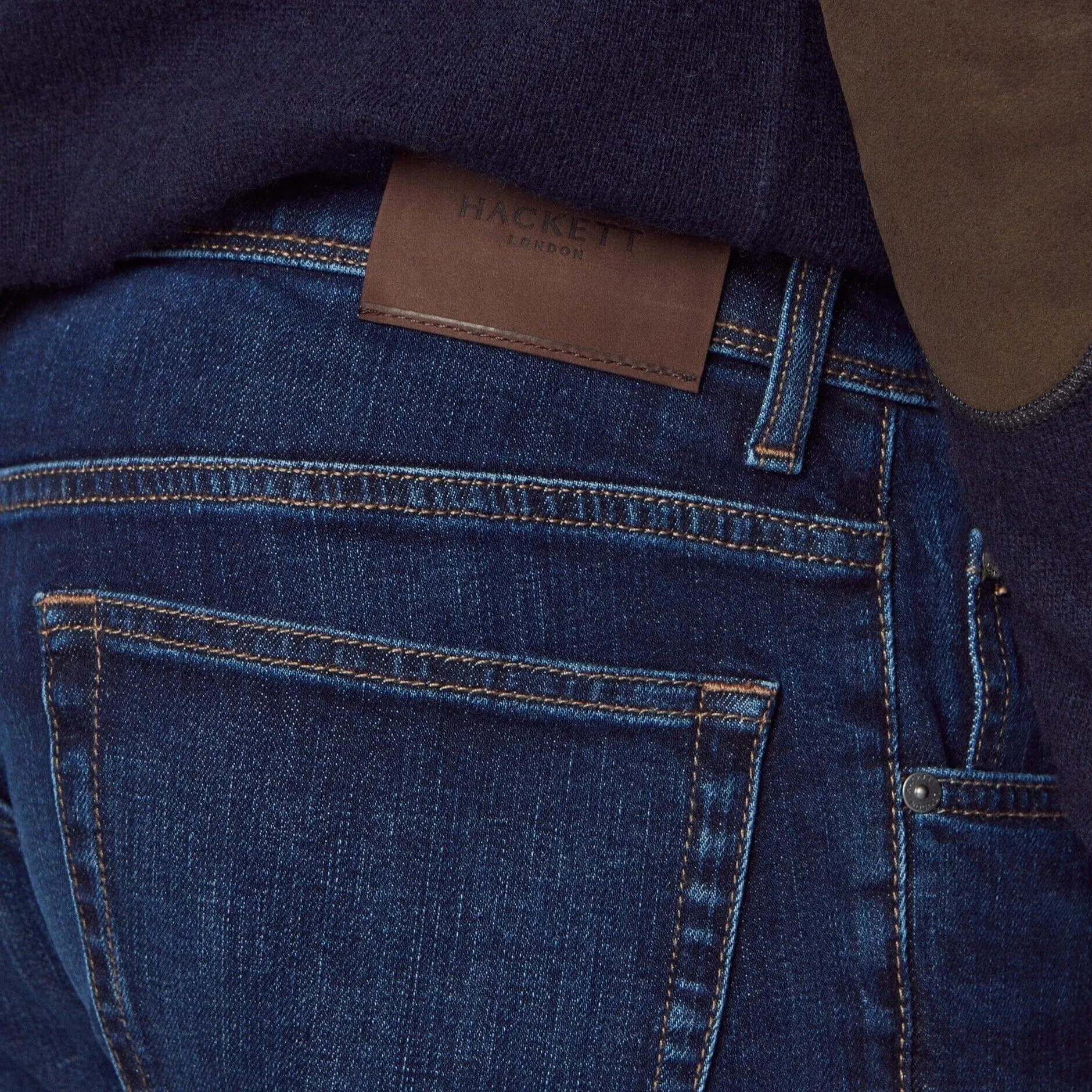 Hackett Vintage Wash Slim Fit Jeans