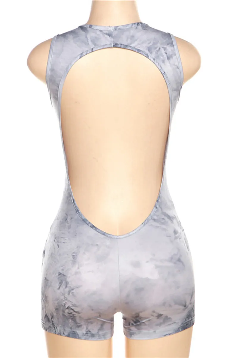 JC598 Tie Dye Rompers