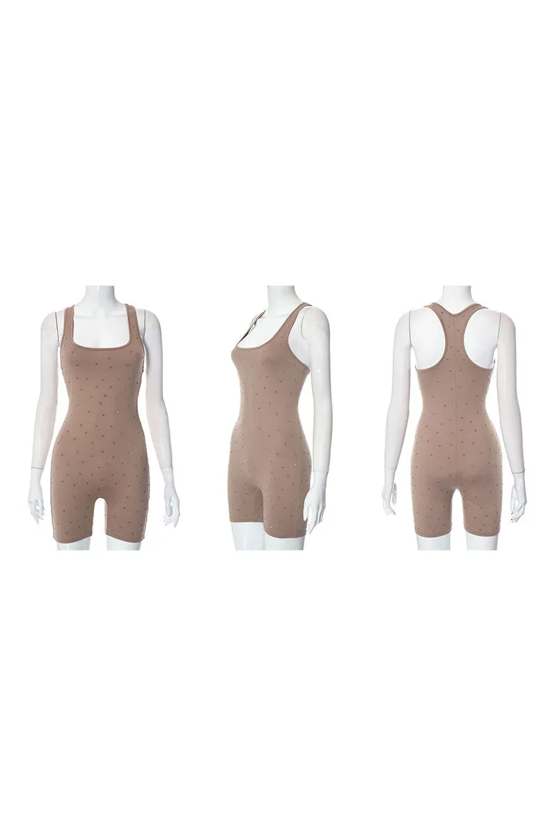 JE540 Studded Workout Rompers