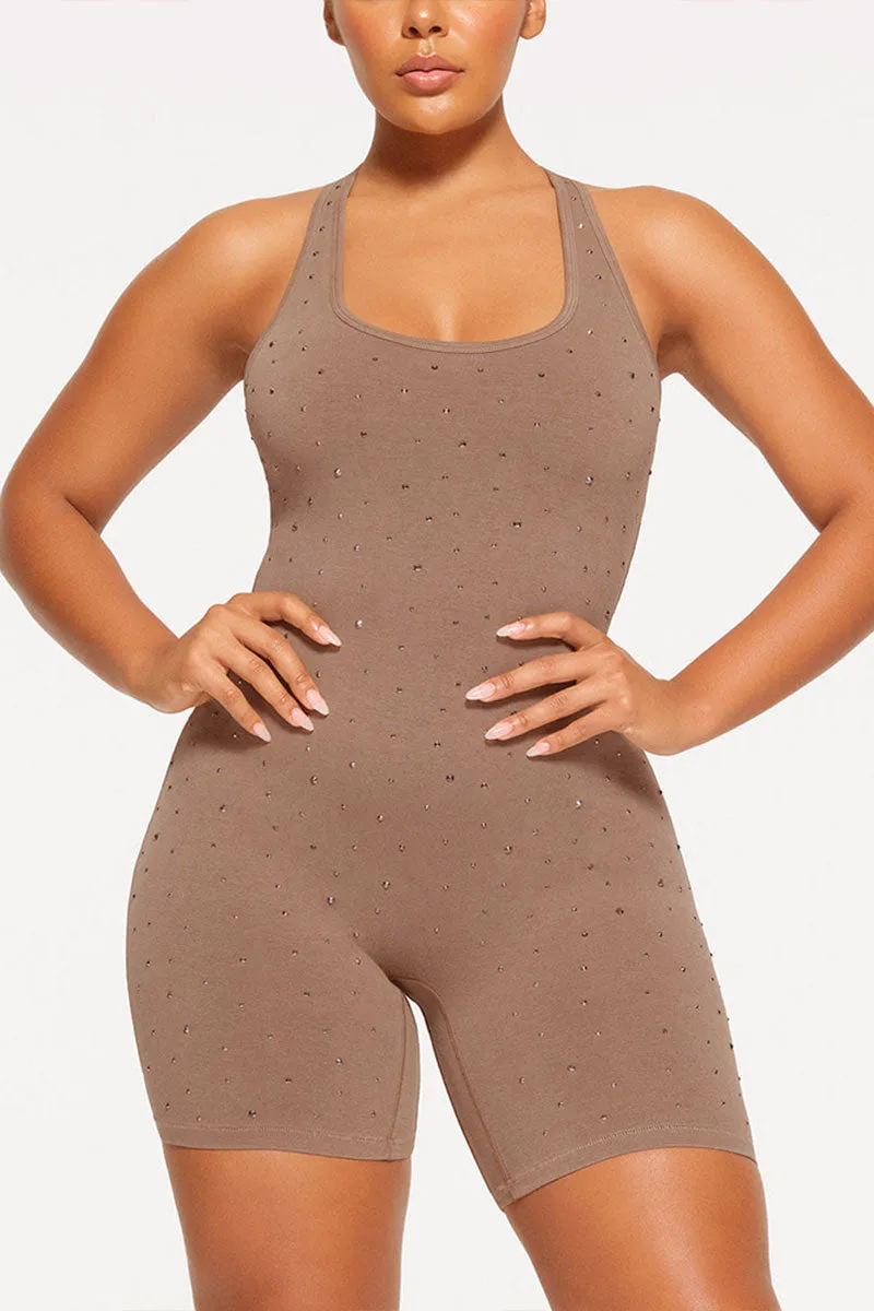 JE540 Studded Workout Rompers