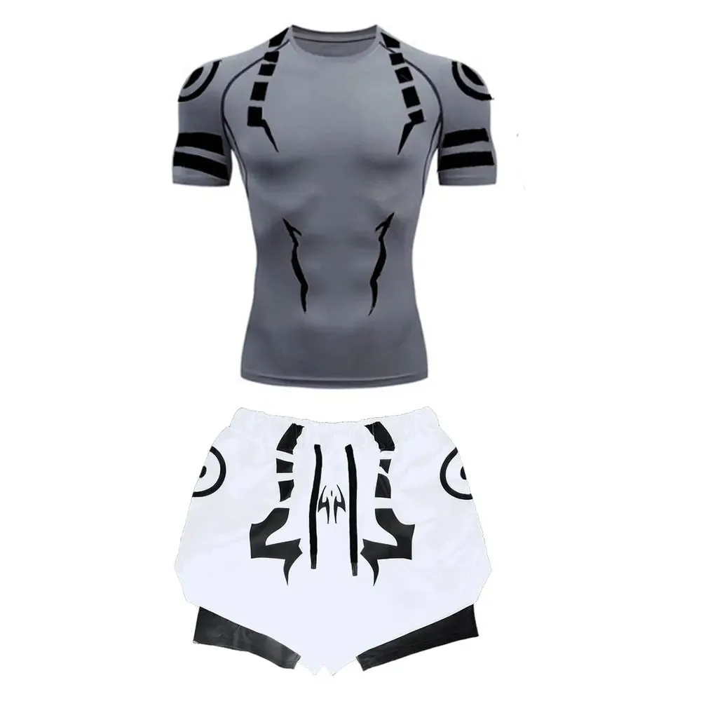 Jujutsu Kaisen Compression Set for Fitness 3D high quality