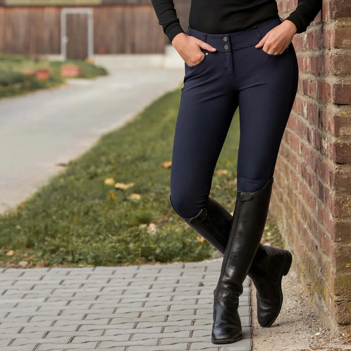 Julia Riding Breeches - Knee Patch