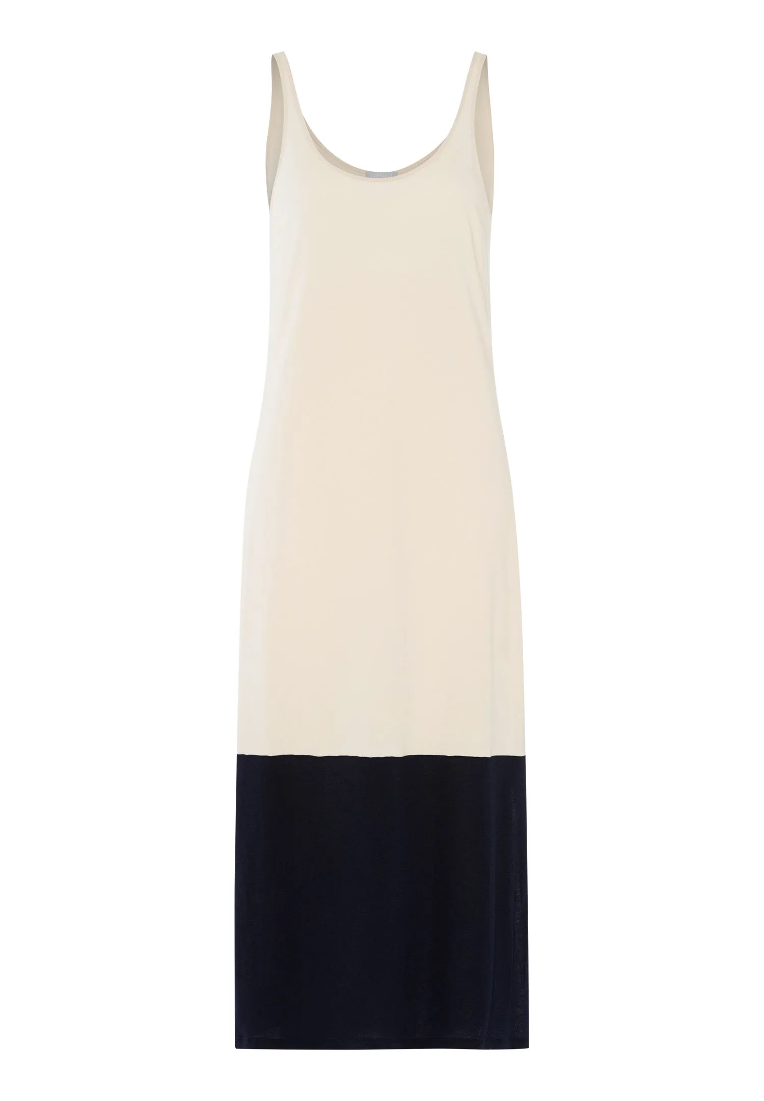 Laura Color Block Tank Nightgown | Antique White 74261-2221