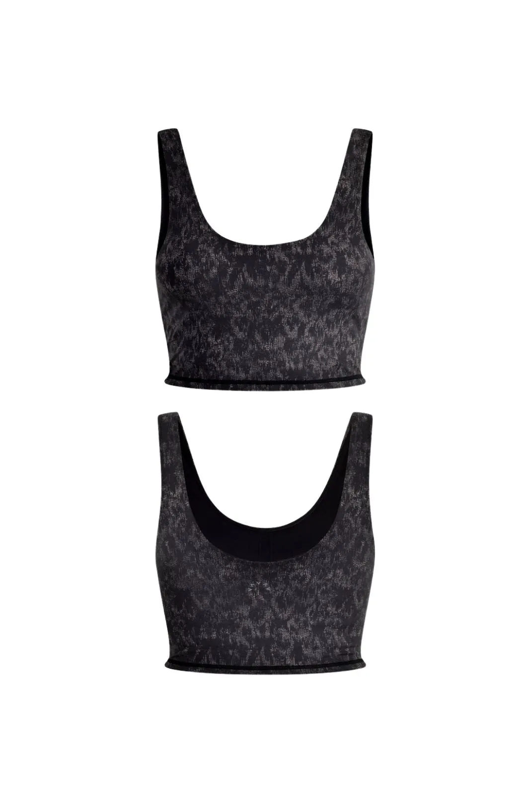 Let's Go Walker Bra, Monochrome Cheetah