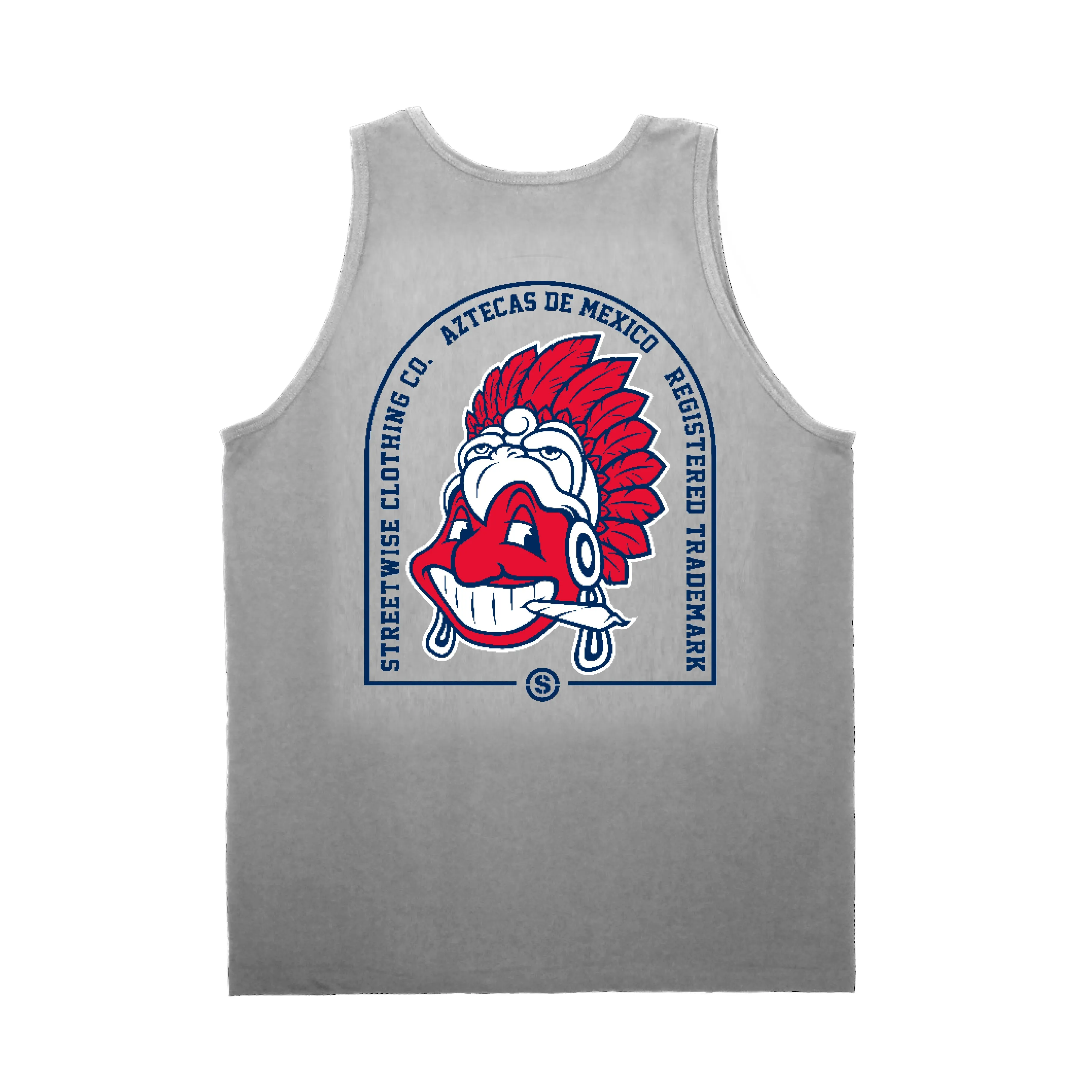 Los Aztecas Tank Top (Grey)