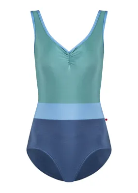 Lucy Tank Leotard (Arctic/Cactus/Moontide)