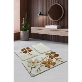 Mimoza Beige  Bath Mat