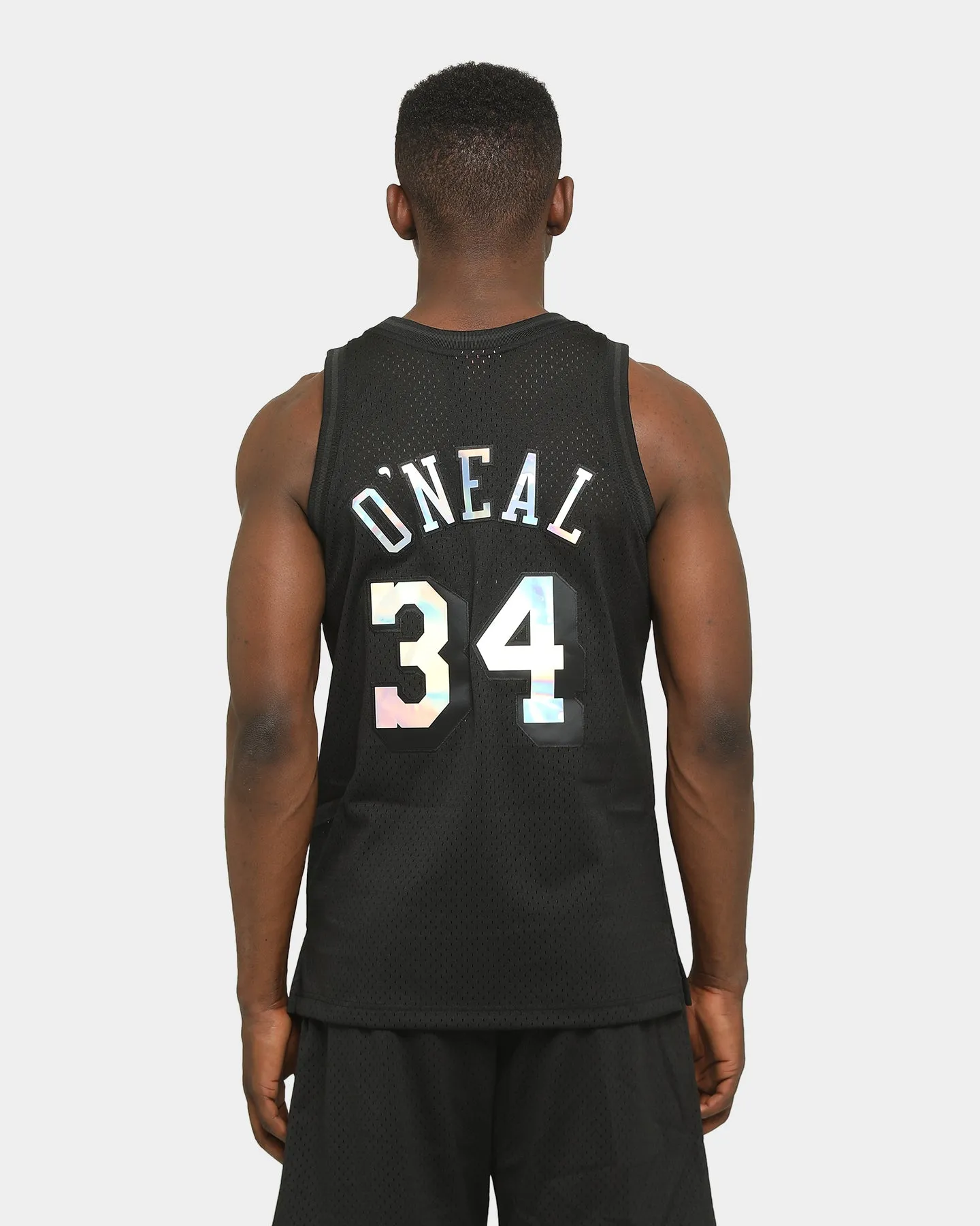 Mitchell & Ness Los Angeles Lakers Shaq #34 HWC Swingman Jersey Black/Iridescent