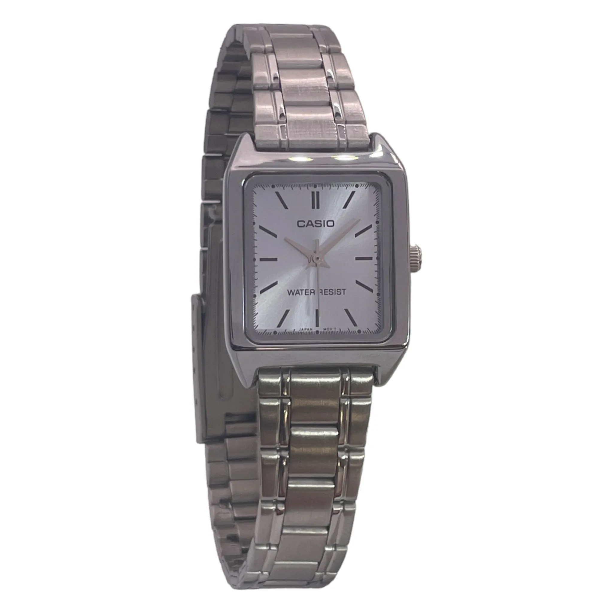 Montre Casio Tank Femme LTP-V007D-2E Gris Bleu