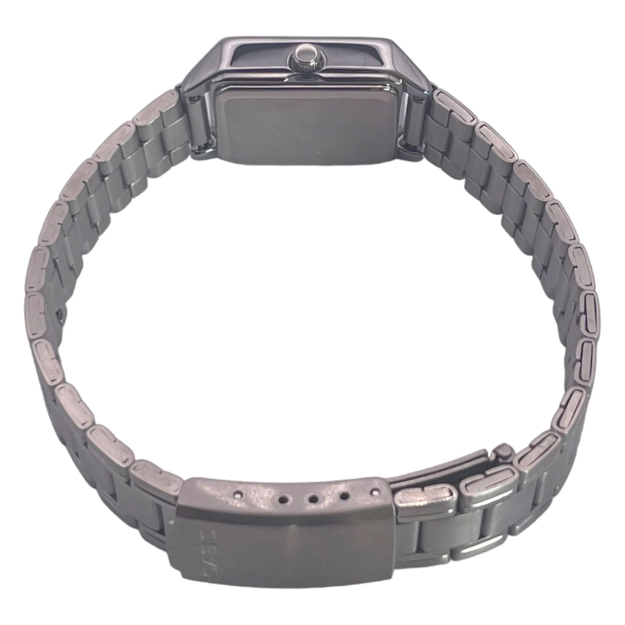 Montre Casio Tank Femme LTP-V007D-2E Gris Bleu