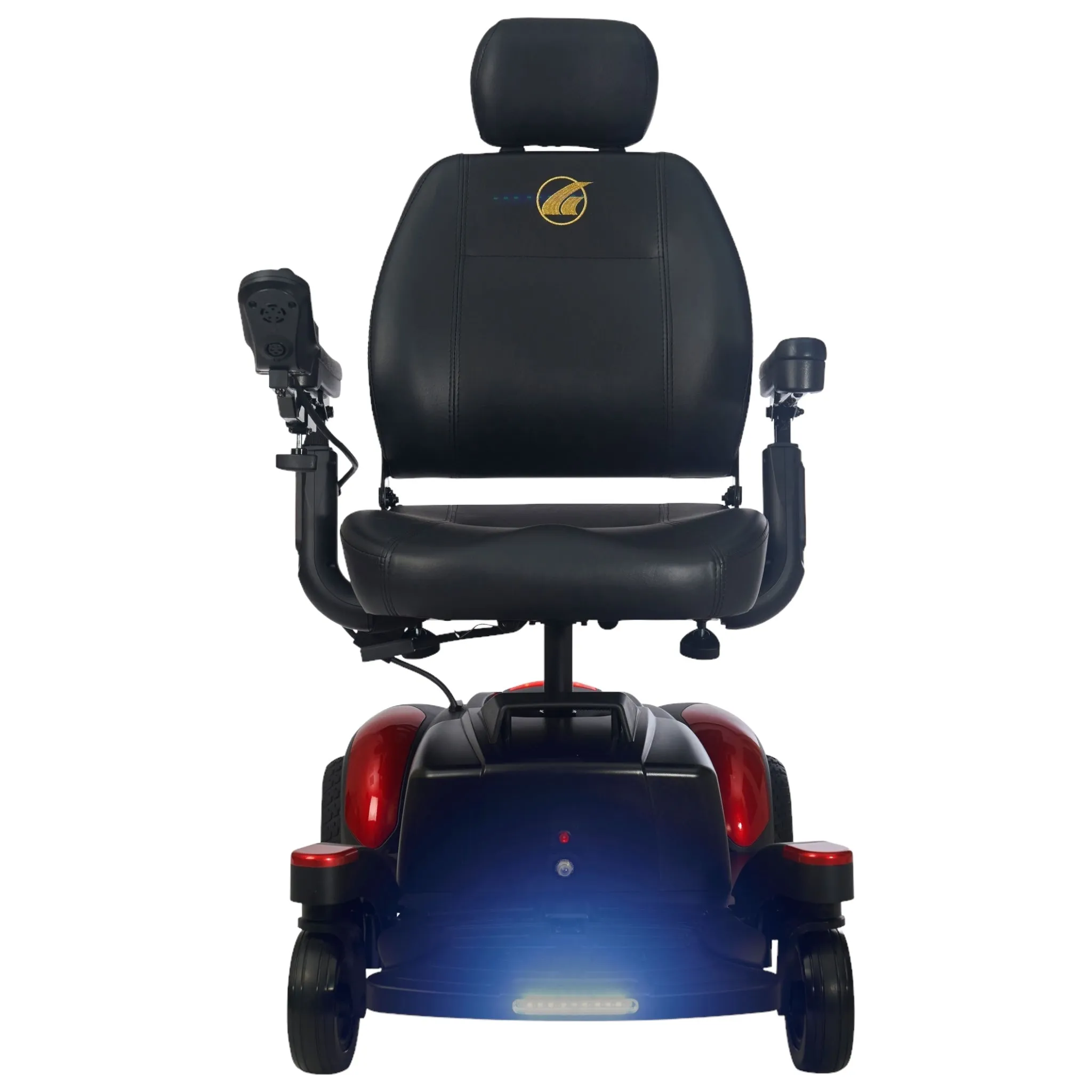 New Golden Technologies BuzzAbout Power Chair | 17 x 16 inch Seat | Motion Sensing LED Lights