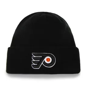 Philadelphia Flyers NHL 47 Brand Men's Black Raised Cuff Knit Beanie