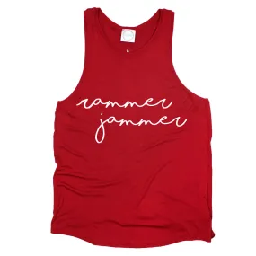 Rammer Jammer Pride Script Open Back Tank