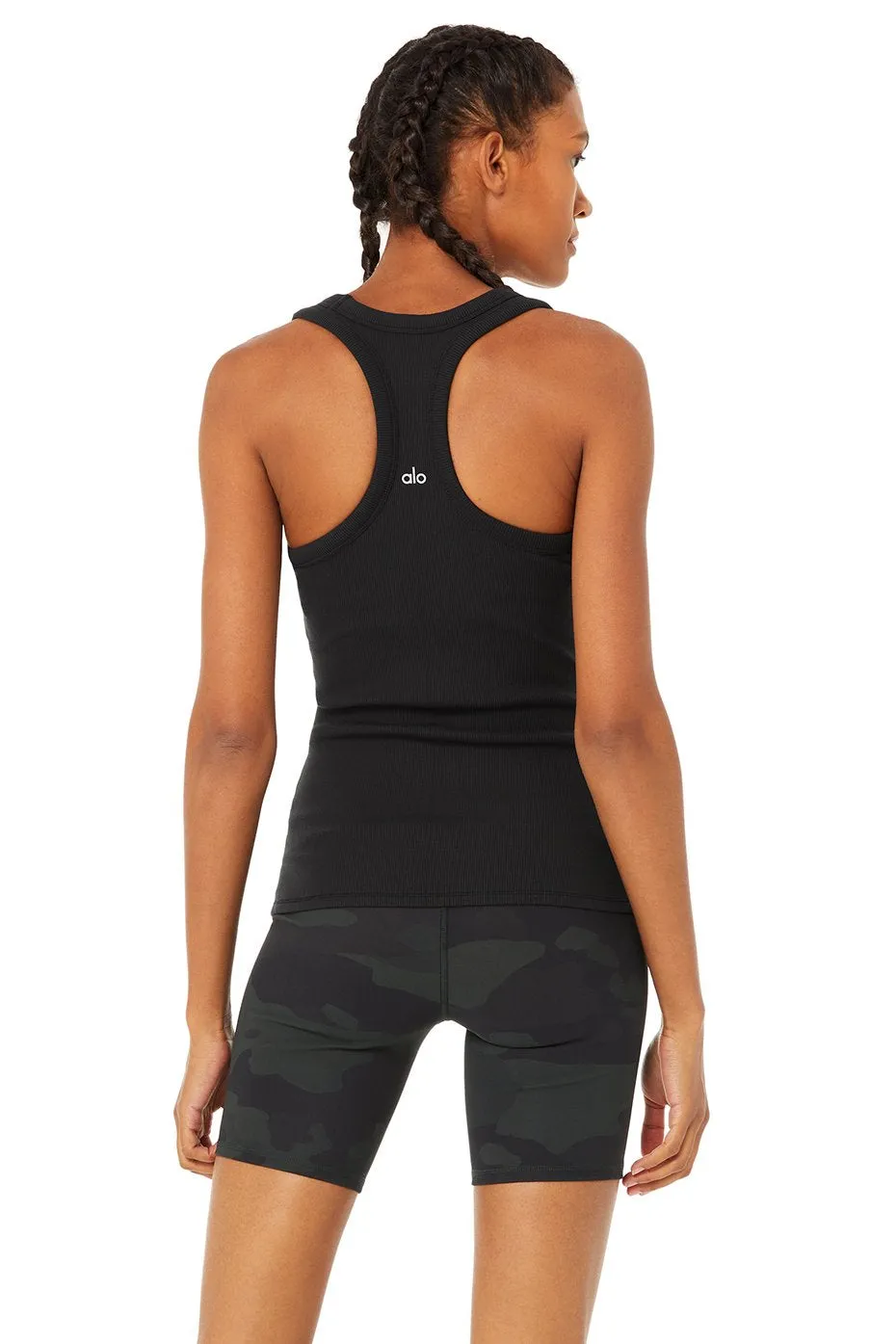 Rib Support Tank - Black