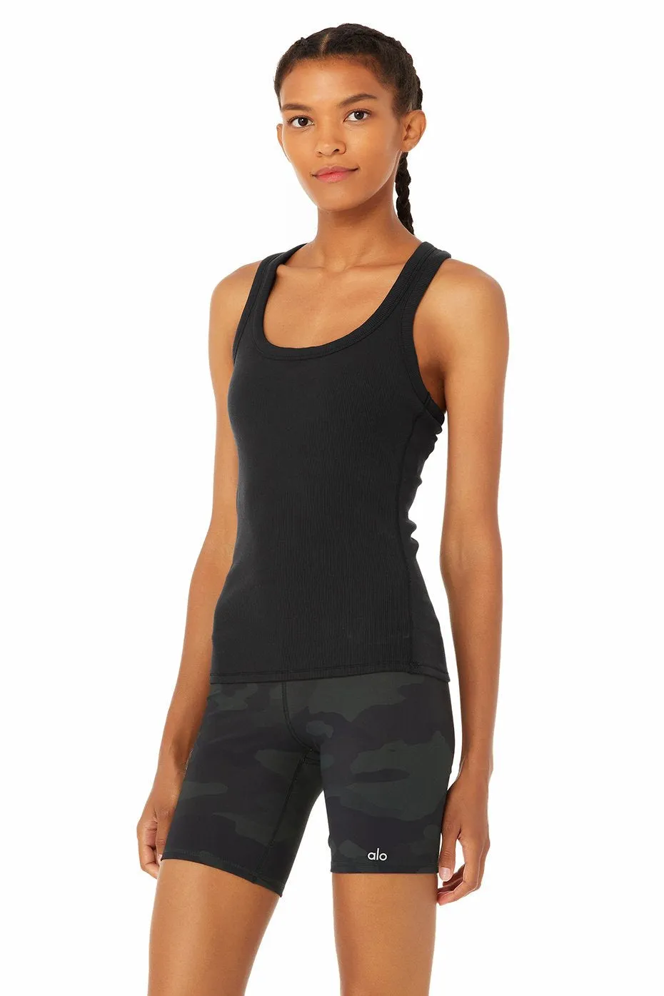 Rib Support Tank - Black